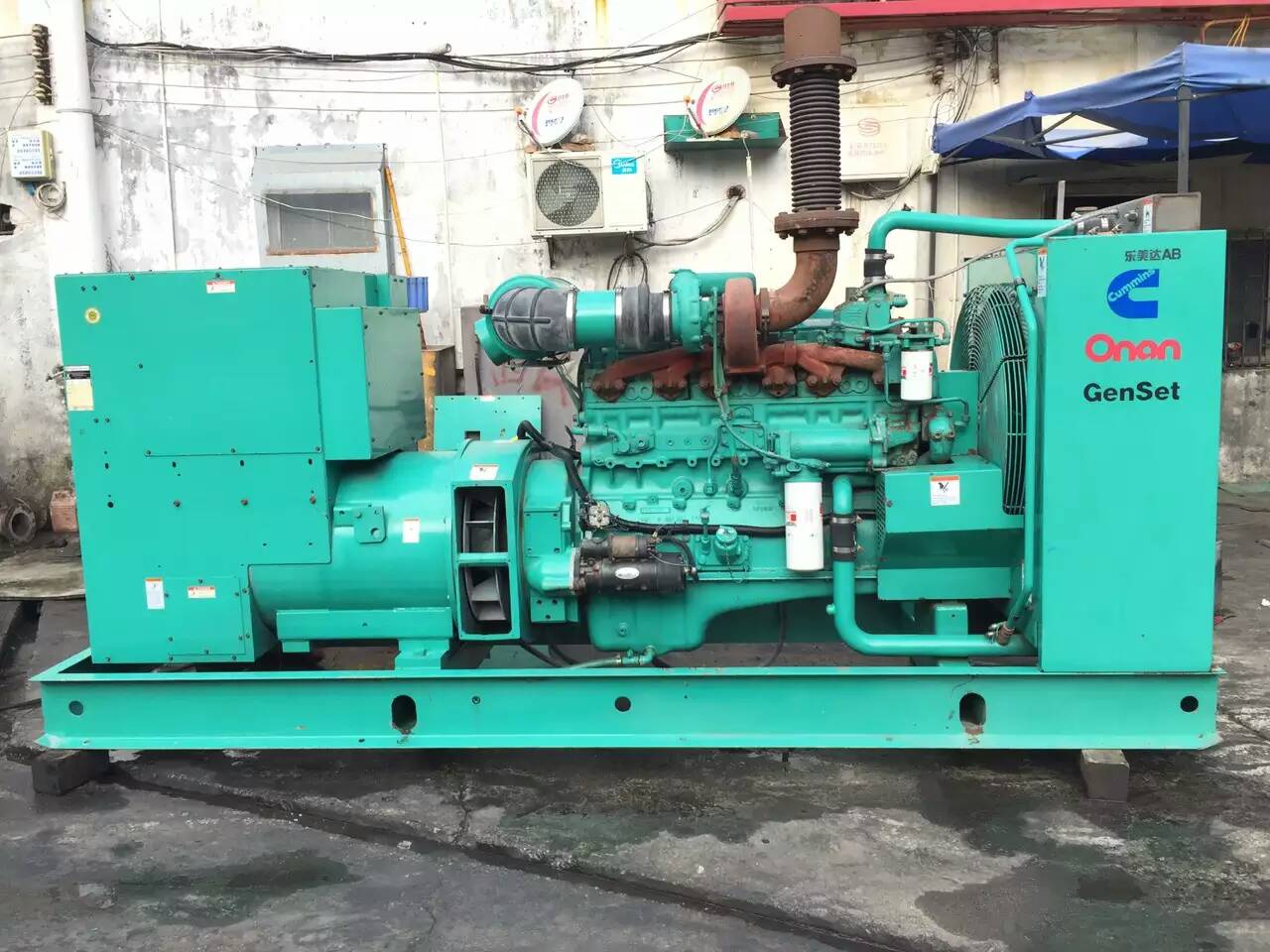 靖江租赁发电机-柴油发电机不正常冒烟的原因